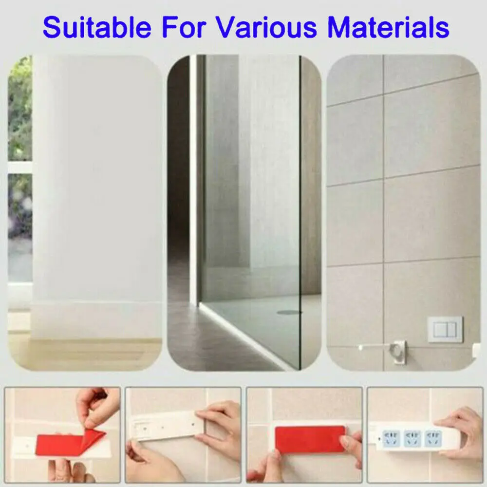 Magic Plug Holder Seamless Punch-free Plug Sticker Wall Fixer for Sockets Easy To Install Strong Load Bearing PM0023