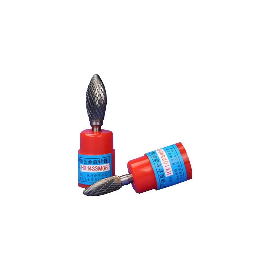 H0820M06 HX1232M06 Cemented Carbide Rotary File Tungsten Steel Metal Milling Cutter Engraving Professional Grinding Head Tools