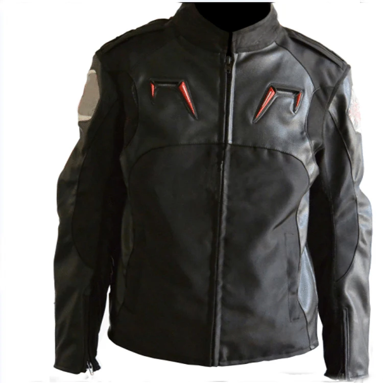 

Free Shipping Motocycle Jacket Motorcross PU Oxfrod Street Moto Racing Jacket Grey Jackets With Protector