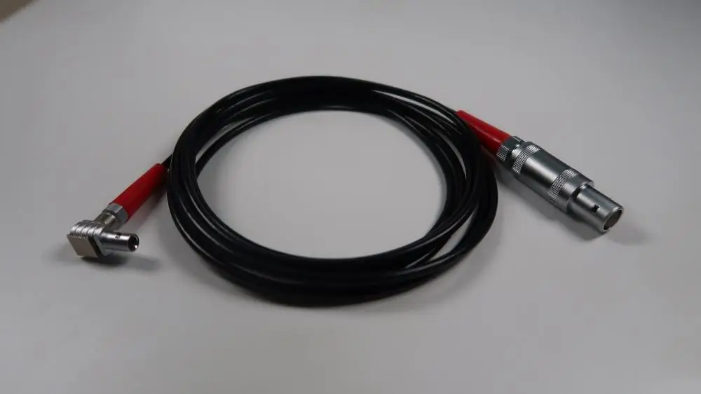 compatible with style  lemo 01 to 90 degree Lemo 00 ultrasonic cable for UT Flaw Detector