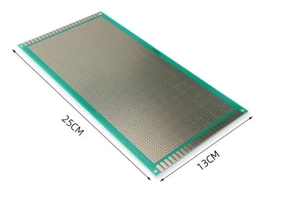 Single Side Prototype PCB Universal test board circuit Peg Board 5x7 6x8 7x9 9x15 10x15 10x22 12x18 13x25 15x20 18x30 30x40 5*7