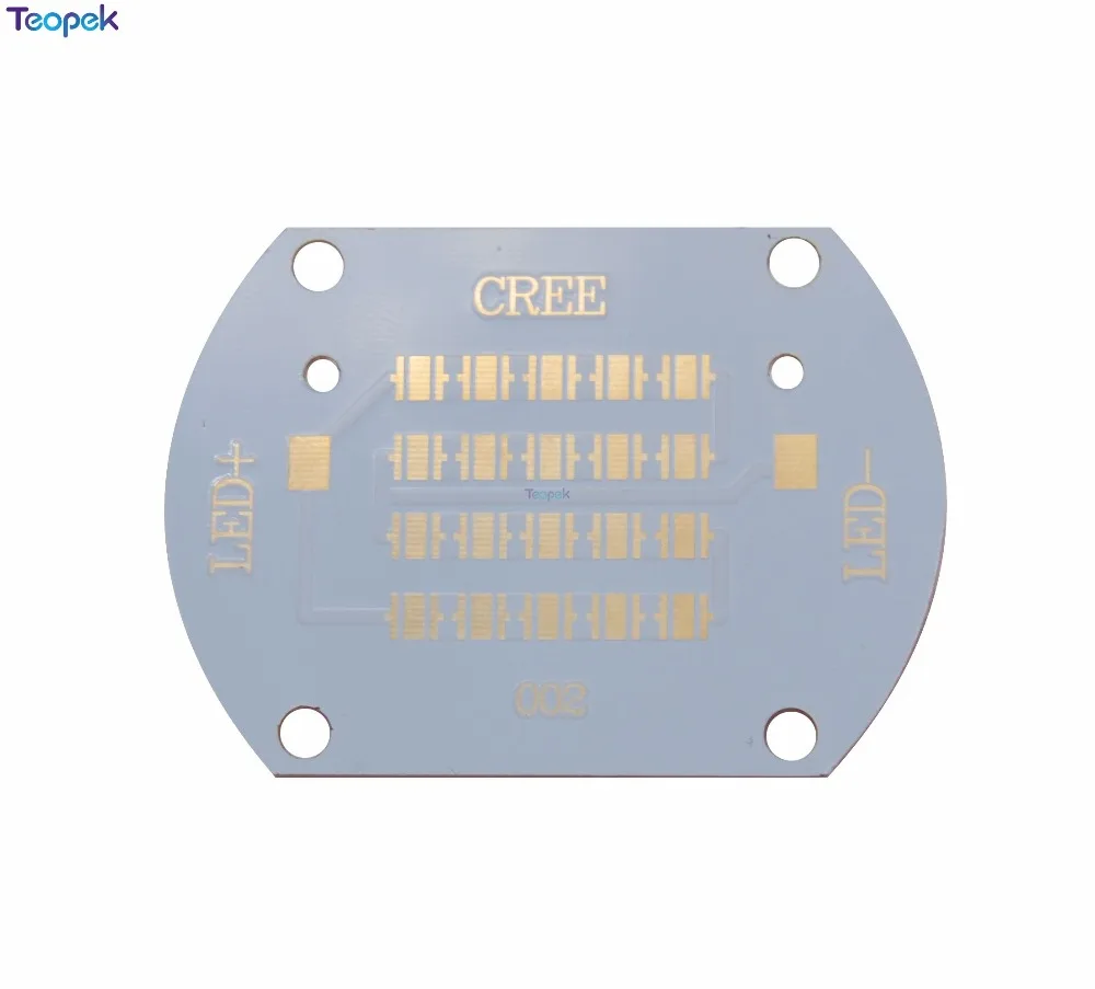 LED Cooper PCB Board Led Heatsink Thermal Separation Led Lamp Lase For 10pcs 20pcs 3535 Cree XPE XTE XPG LED DIY