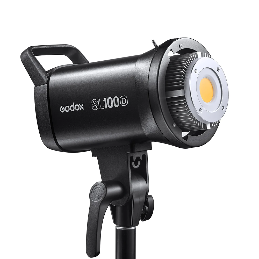 Godox SL100D SL-100D 100W 5600K White Version LCD Panel LED Video Light Continuous Output Bowens Mount Studio Light