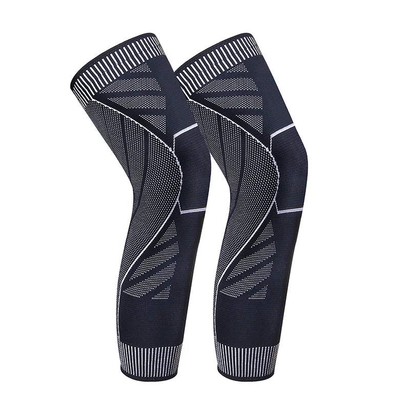 

Sports Knee Support Fitness Long Knee Brace Volleyball Basketball Gym Elasticity Calf Leg Sleeve Arthritis Joint Children