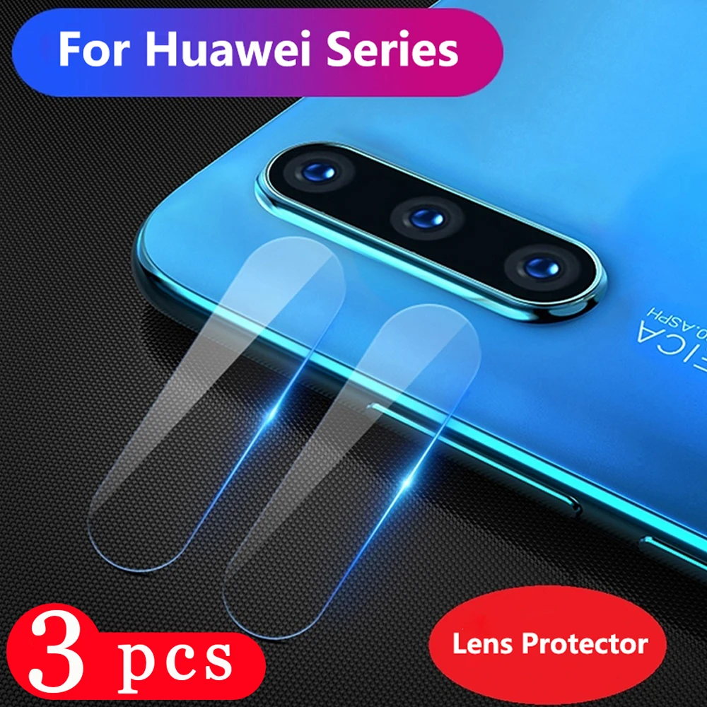 3Pcs 9H for huawei nova 7 6 SE 5 5T 5i pro 4 3E 3i Camera Film Lens protector Camera Tempered Glass protective screen protector