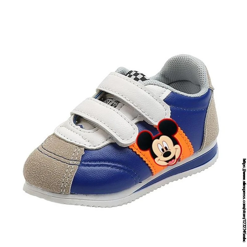 Baskets respirantes et coordonnantes pour enfants, chaussures de sport, chaussures de canard, Minnie, tennis pour filles