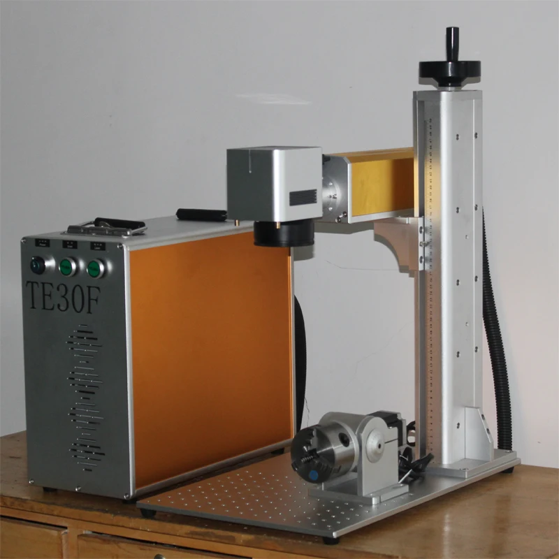 繊維レーザーマーカー金属彫刻 30 ワットファイバーレーザーマーキングマシン cnc 色マーキング繊維 euipment