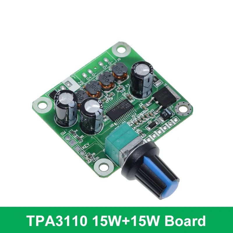 Bluetooth 4.2 TPA3110 15 W/30 W X 2 Dual Channel Digital Stereo audio power verstärker bord modul auto Für USB tragbare speake – Detail 5