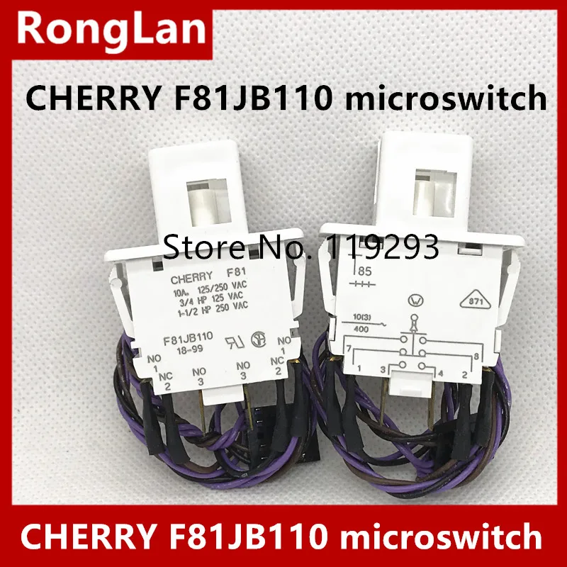 

[BELLA] F81 F81JB110 F81J-B110 imported cherry CHERRY button microswitch brand new original--10pcs/lot