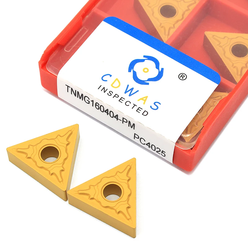 10 sztuk TNMG160404 PM PC4025 toczenie zewnętrzne narzędzie TNMG 160404 wysokiej jakości węglika wkładki tokarka CNC wycinarka do stali