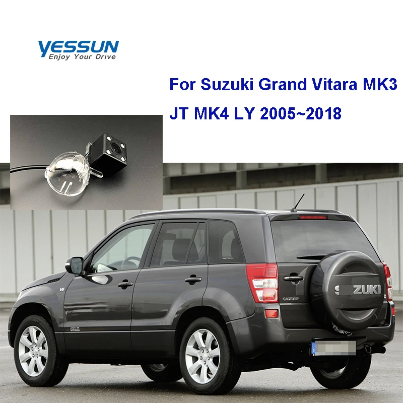 Kamera na tablicę rejestracyjną obudowa kamery/licencyjna dla Suzuki Grand Vitara MK3 JT MK4 LY 2005 ~ 2018 tylna kamera samochodowa/nocna kamera samochodowa
