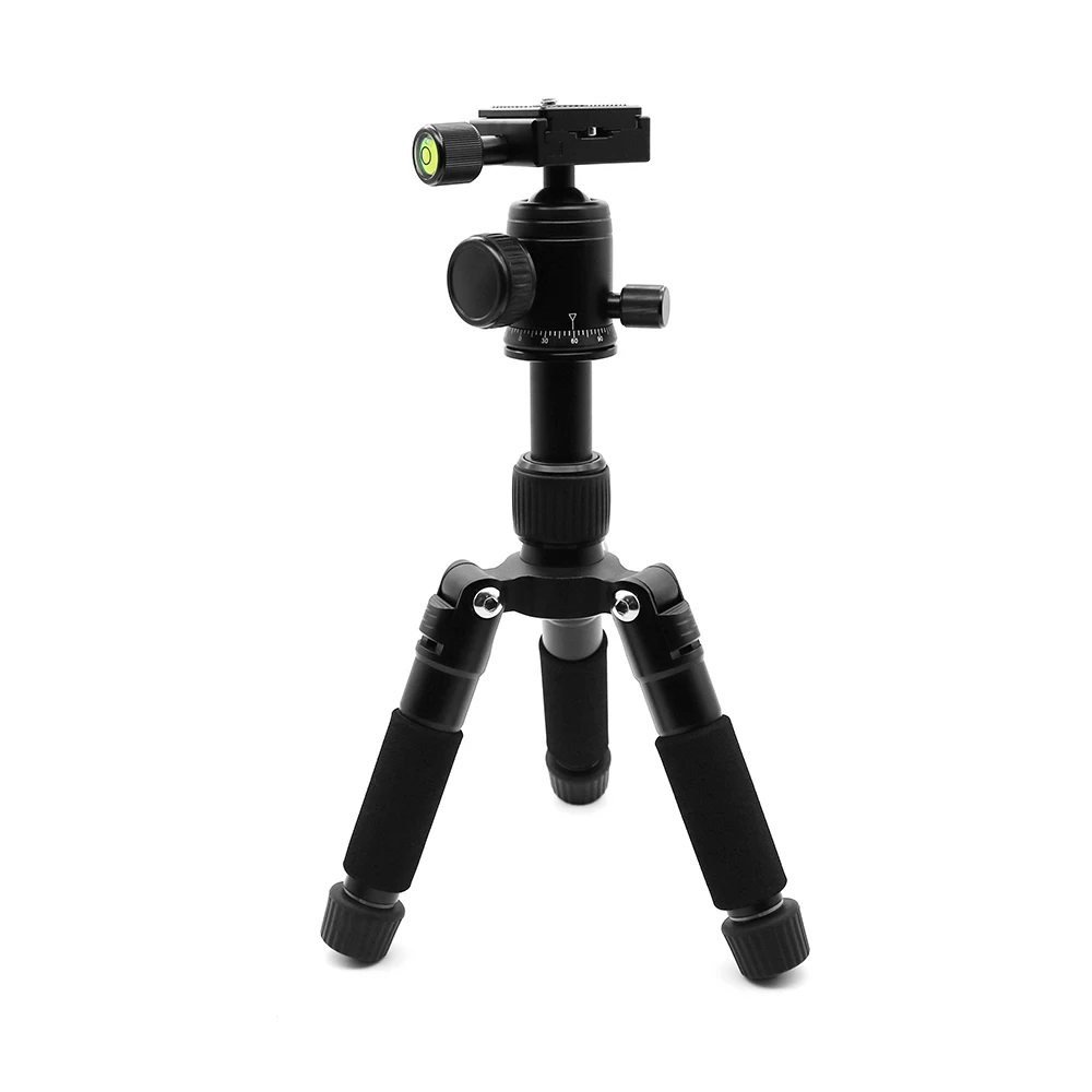 

Portable Tripod Lightweight Travel Stand Tabletop Video Mini Tripod with 360 Degree Ball Head for Camera DSLR