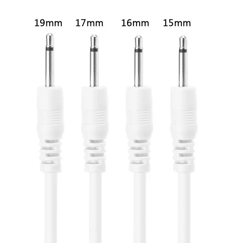 USB شحن كابل الحبل العالمي USB إلى 2.5 AUX الصوت مونو الطاقة شاحن التموين 15/16/17/19 مللي متر