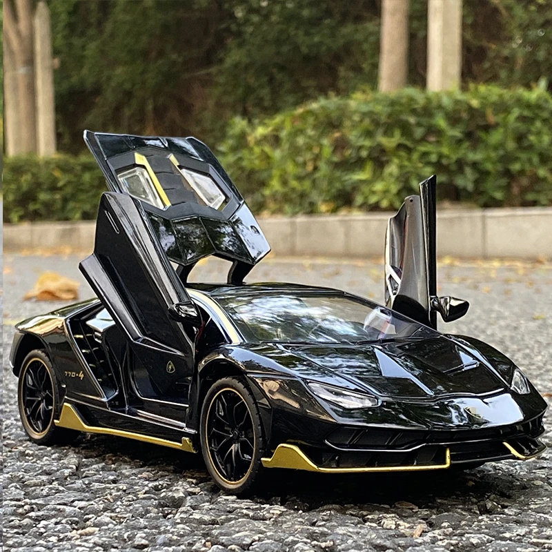 

1:24 Centenario LP770 Alloy Sports Car Model Diecasts & Toy Vehicles Metal Car Model Simulation Sound and Light Childrens Gifts