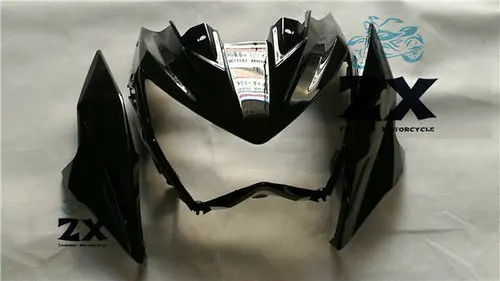 Motorcycle ABS Injection Fairing For Upper Front Head Fairing Cowl Nose Cowl For Z800 Z 800 2013 2014 2015 2016 Carbon Surface