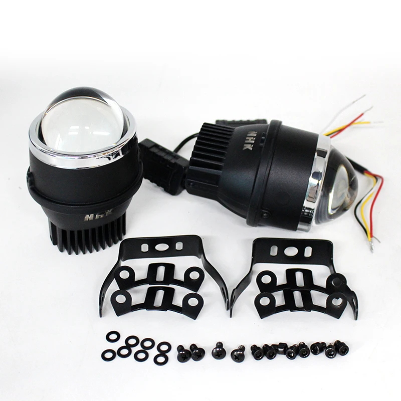 NHK LED Water Proof Fog Light Projector Lens 4300/6000k 3.0 inch LHD Auto Headlight