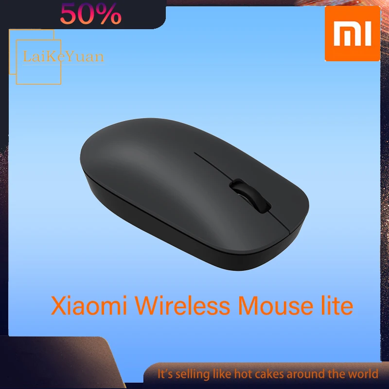 

Xiaomi Wireless Mouse Lite 2.4GHz 1000DPI Ergonomic Portable Mini Wireless Mice Computer Mouse Office Mouse