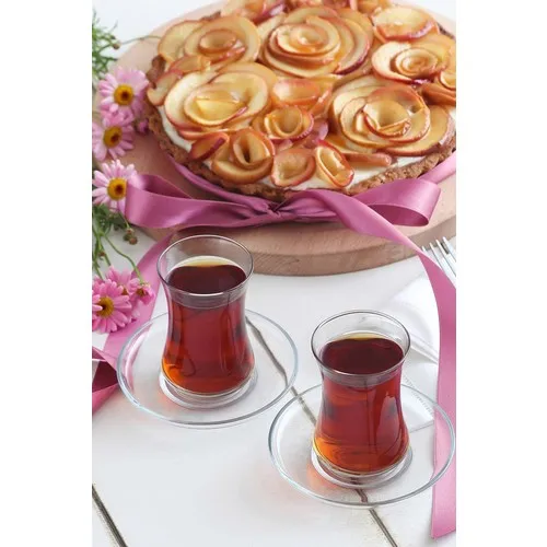 Lava 6 Pcs Tea Cup-Tea Coffee Cups Tea Coffee Sets Tea Coffee For Trophy Turkish Tea Cup Set glass