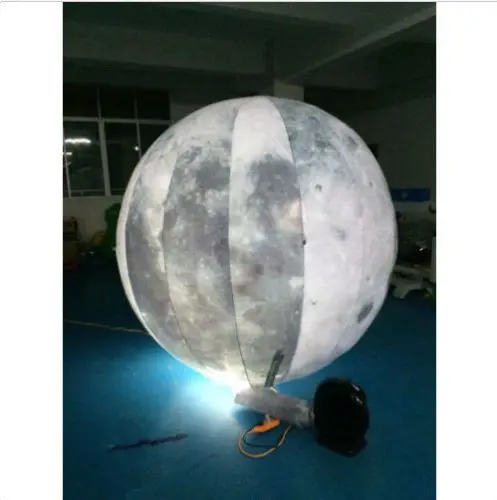 2M Led Lighted Inflatable Moon Ball for Outdoor Promotion Brand new