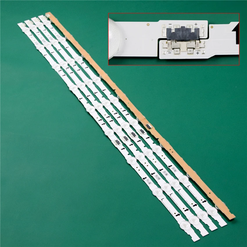 LED TV Illumination For Samsung UE40H6470AS UE40H6470SS UE40H6475SU LED Bar Backlight Strip Line Ruler D4GE-400DCA-R1 400DCB-R2