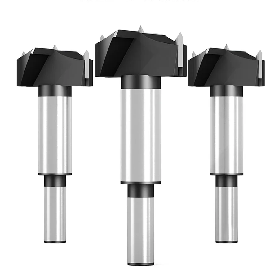 เกรดอุตสาหกรรมสว่านปากกา Woodworking Hole เปิดบานพับไม้เจาะโลหะผสมทังสเตนเหล็กพลาสติก Reamer Bit งานไม้ Reamer