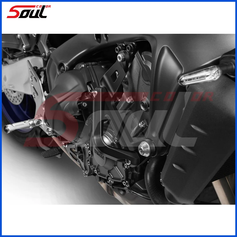 Engine Protective Guard Crash Bar Engine Guard Frame Protection Cover Fit For YAMAHA MT-09 MT09 TRACER 9 GT 2021 2022 FZ09 21 22