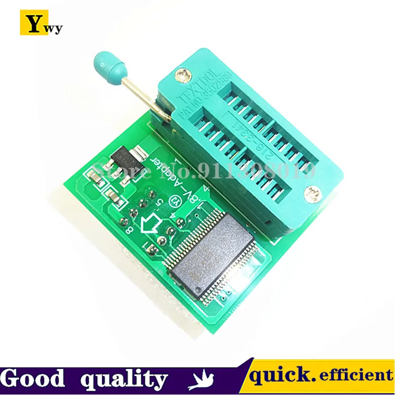 1.8V conversion seat SPI flash memory SOP8 DIP8 conversion flat motherboard MX25 W25 1.8V adapter board