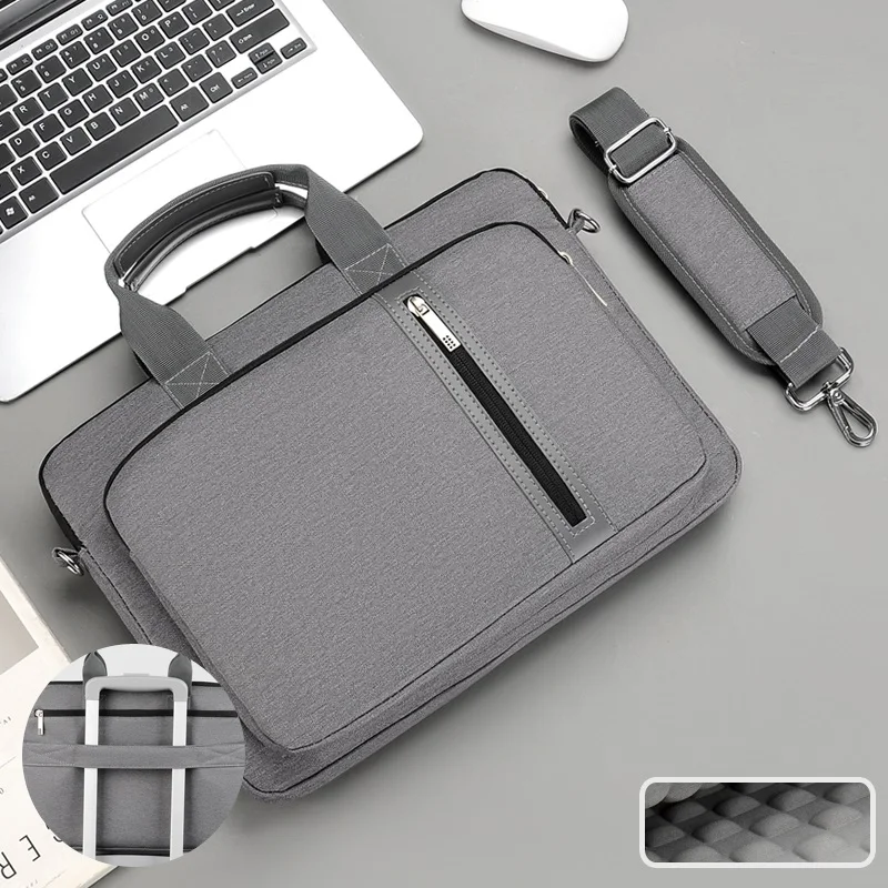 Waterproof protective Laptop bag case 13 13.3 14 15 15.6 inch Shock Proof anti Scratch Casual Portable shoulder bag for men