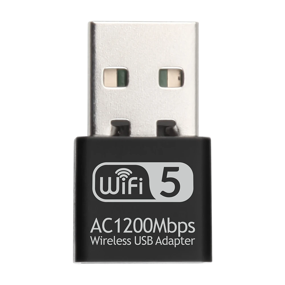 

1200Mbps USB Wifi Adapter Wi-fi Adapter 2.4G 5Ghz Antenna USB2.0 Ethernet PC Network Lan Dongle AC Signal Receiver