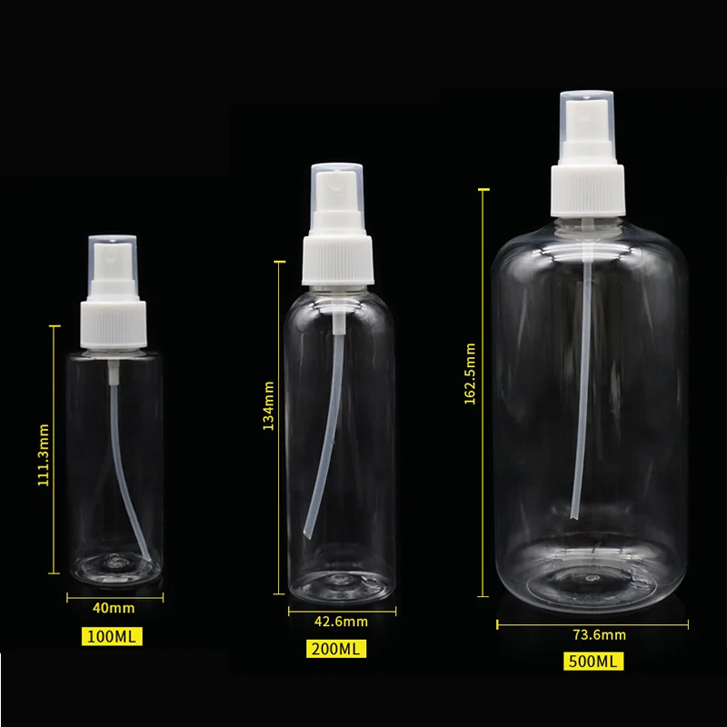 100/200/500ml Lotion Bottle Pump Empty Bottles Shampoo Container Soap Mousses Liquid Dispenser Foam Bottles Froth Refillable