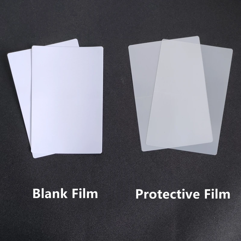 50pcs Blank Back Film Pattern DIY Printing For Back Cover Protective Film Screen Protector For Phone Sticker Cutting Machine