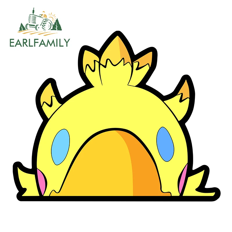 EARLFAMILY 43cm x 35.4cm Car Body Sticker for Chitoge Kirisaki Cartoon Graffiti Decal JDM Car Sticker Waterproof Car Accessories