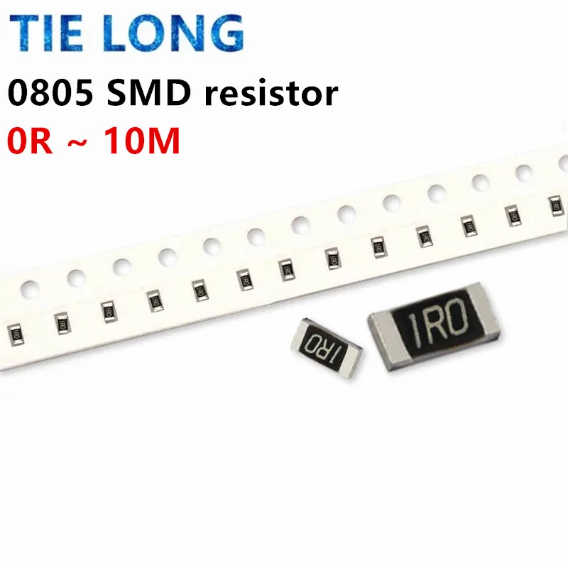 100Pcs 0805 Smd 1/8…