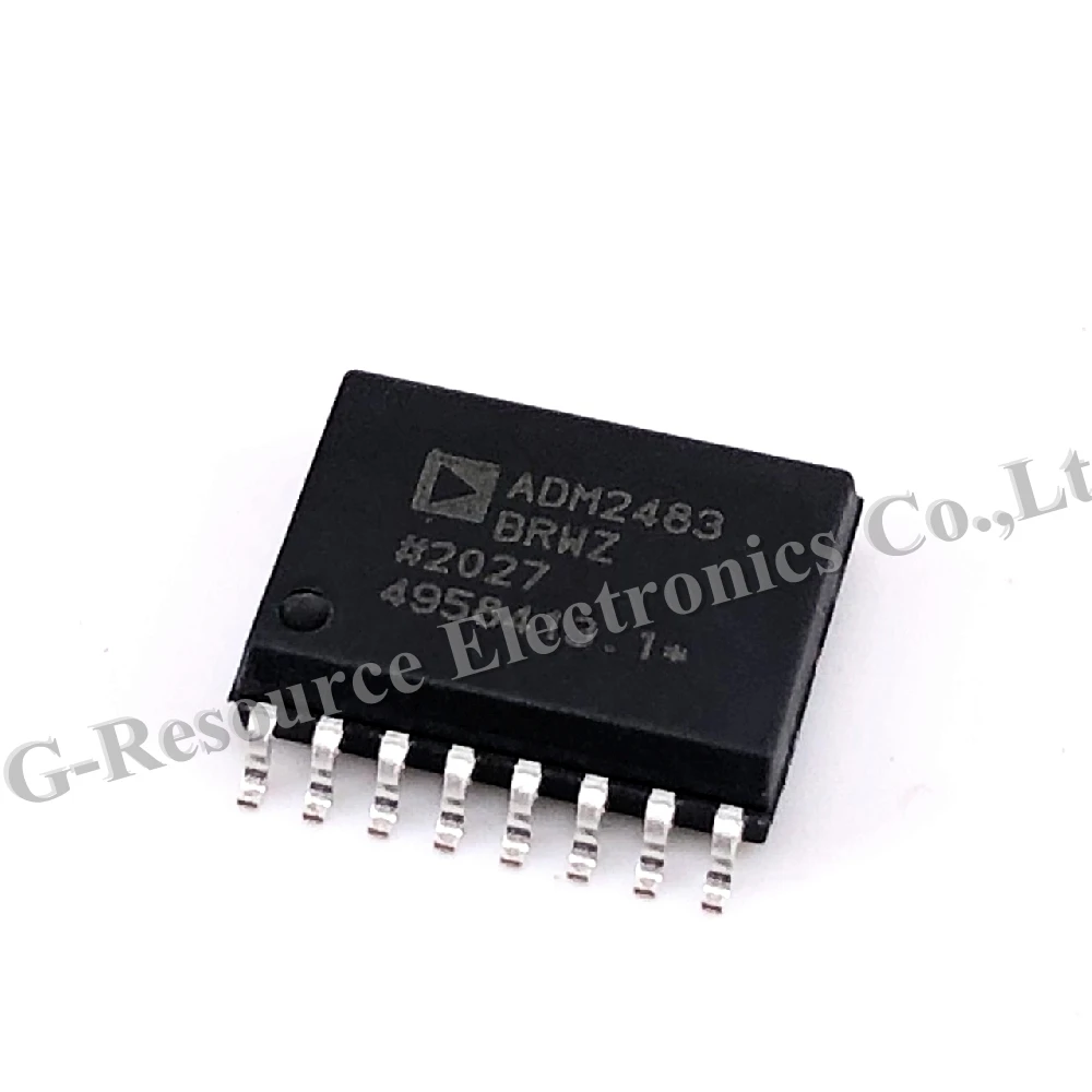 ADM2483BRWZ SOP-16 AMD2483 نصف دوبلكس iCoupler®معزولة RS-485 الإرسال والاستقبال