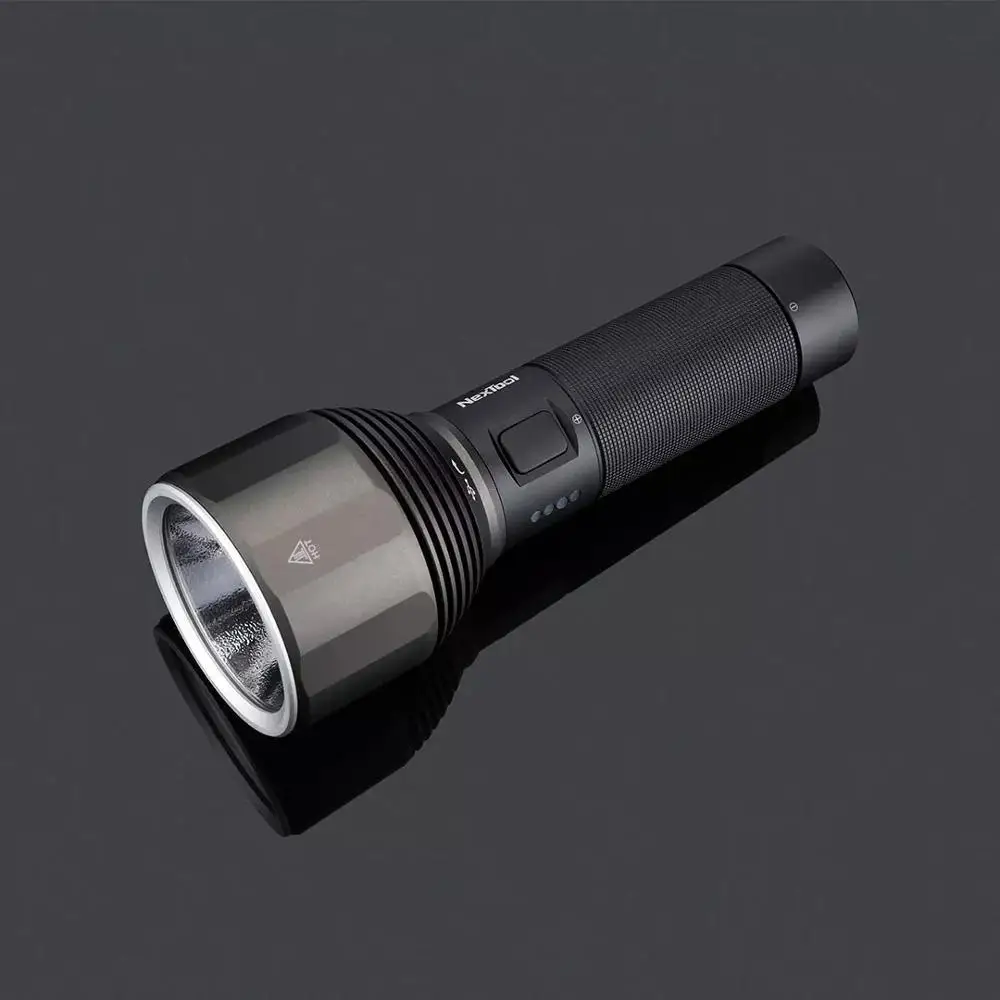 YOUPIN Original NexTool Rechargeable Flashlight 2000lm 380m 5 Modes IPX7 Waterproof LED light Type-C Seaching Torch for Camping