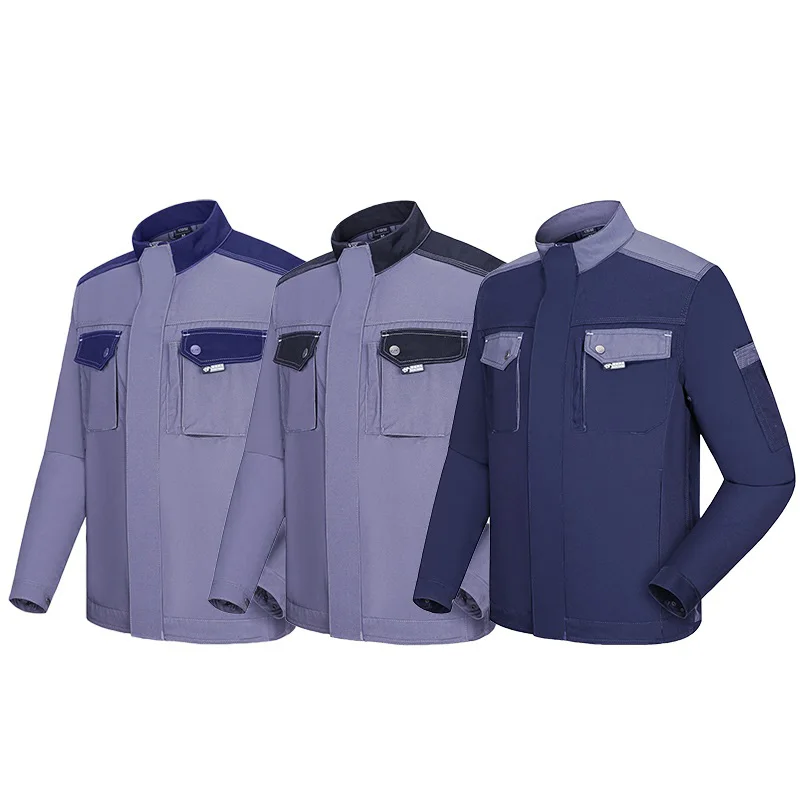 Welding SuitWork Clothes Men Jacket Protective Factory Repairman Tooling Welder Electrician Safety Male Workshop Durable Uniform