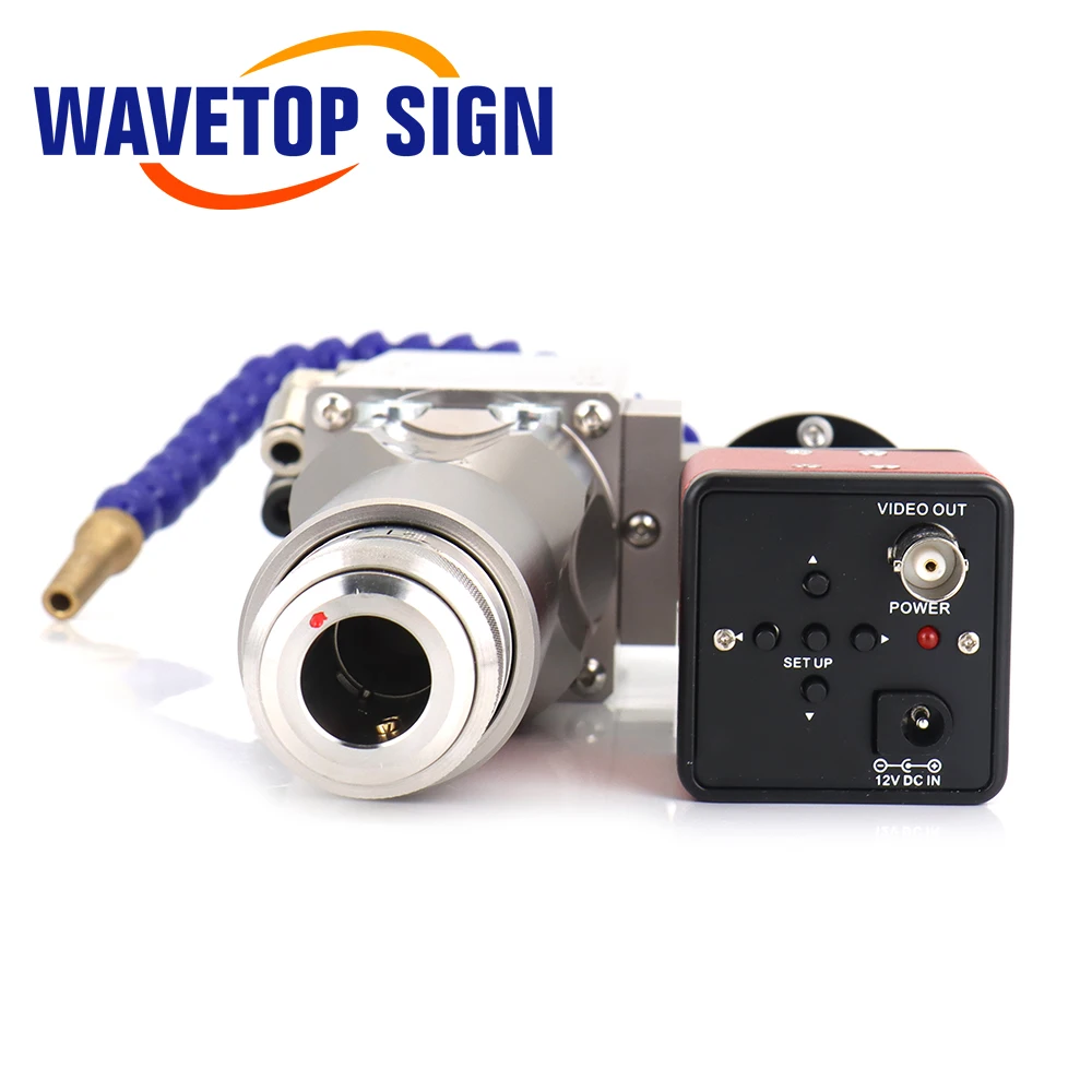 WaveTopSign 1064nm 6kw High-power Semiconductor Welding Head with QBH Connector Lens for Fiber Laser Welding Machine