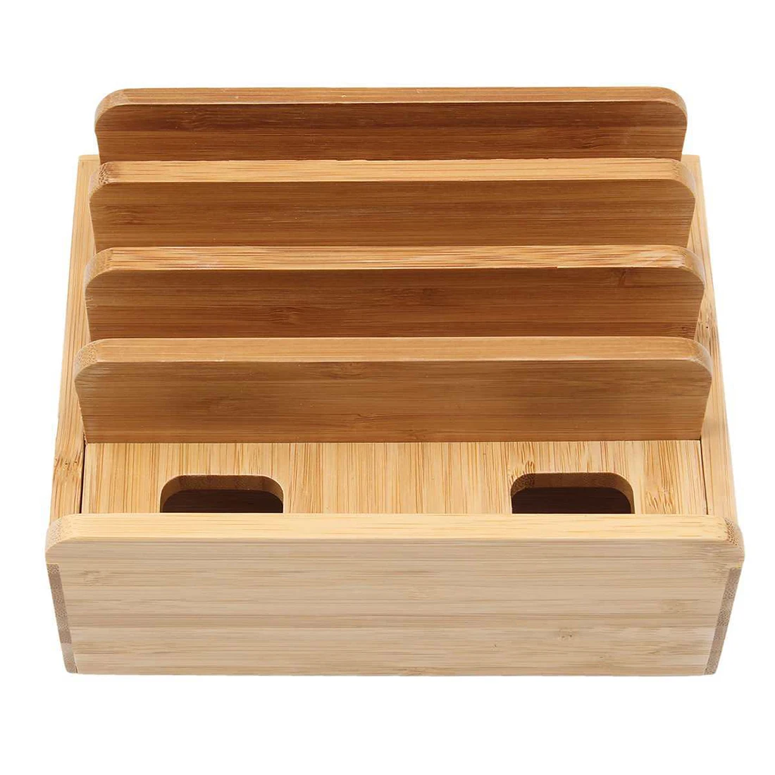 Bamboo Charging Dock Station for Mobile Phone Holder Stand Bamboo Charger Stand Base For Tablets For iphone