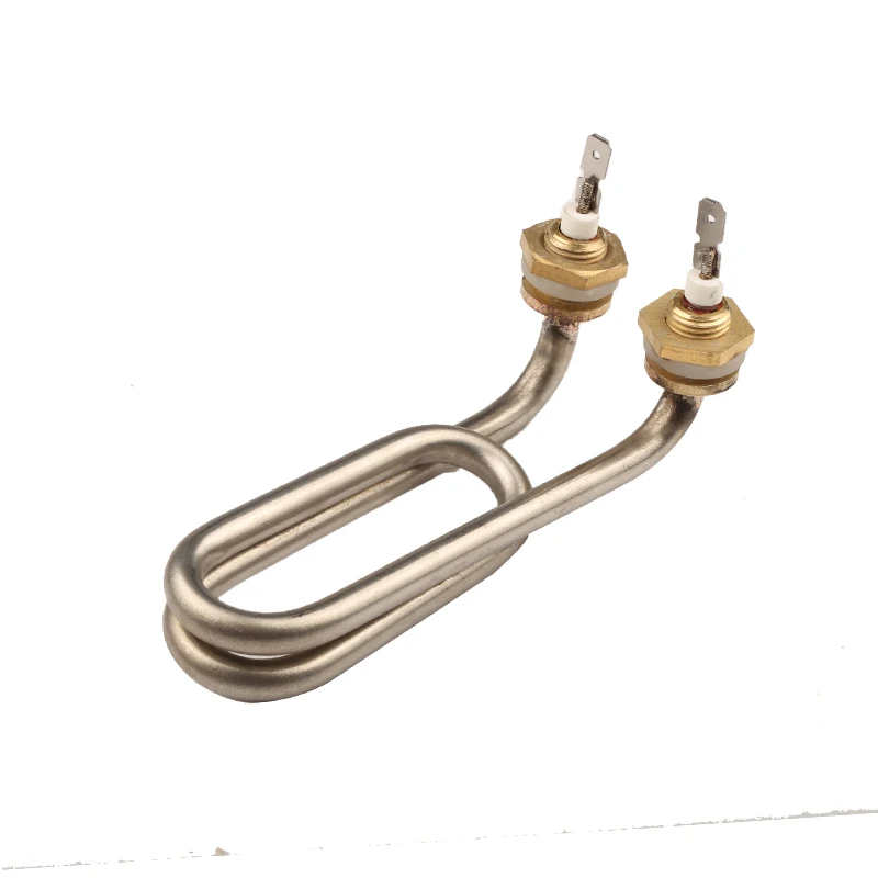 Double U Shape Heating Tube Stainless Steel Electric Water Heater Element Copper Thread Customize Product