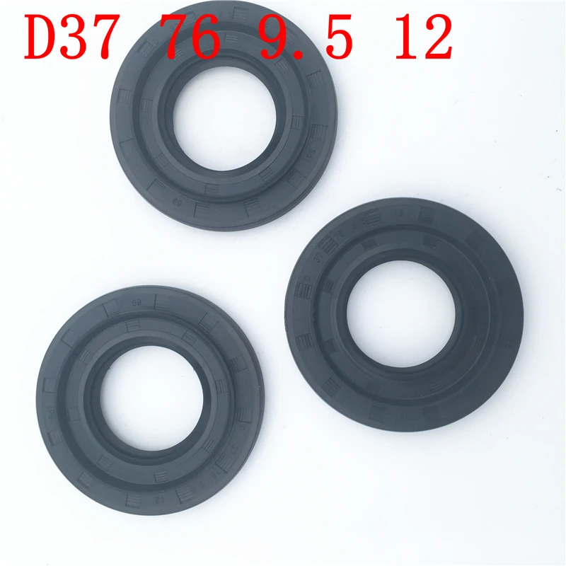 3pcs D 37 76 9.5 12 Drum Washing Machine Water Seal Oil Seal Ring D37 76 9.5 12 JY