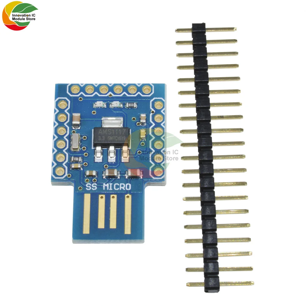 ATMega32U4 BS Micro Pro Micro Leonardo BadUSB SS MICRO Board for Arduino 16Mhz 3.3V 5V IO UART I2C SPI PWM Interface Board