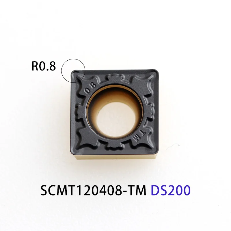 10 sztuk SCMT120404 SCMT120408 SCMT09T304 TM HM HR SCMT09T308 oryginalny wysokiej jakości wkładki z węglika wytaczadło wycinarka