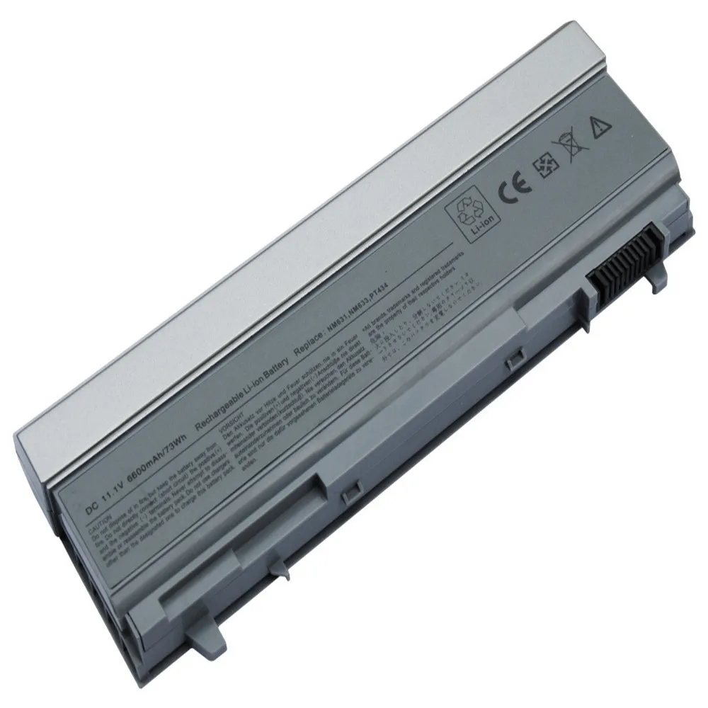 Lmdtk nova bateria do portátil de 9 células para dell latitude e6400 e6410 e6500 e6510 e8400 pt434 pt435 pt436 pt437 nm633