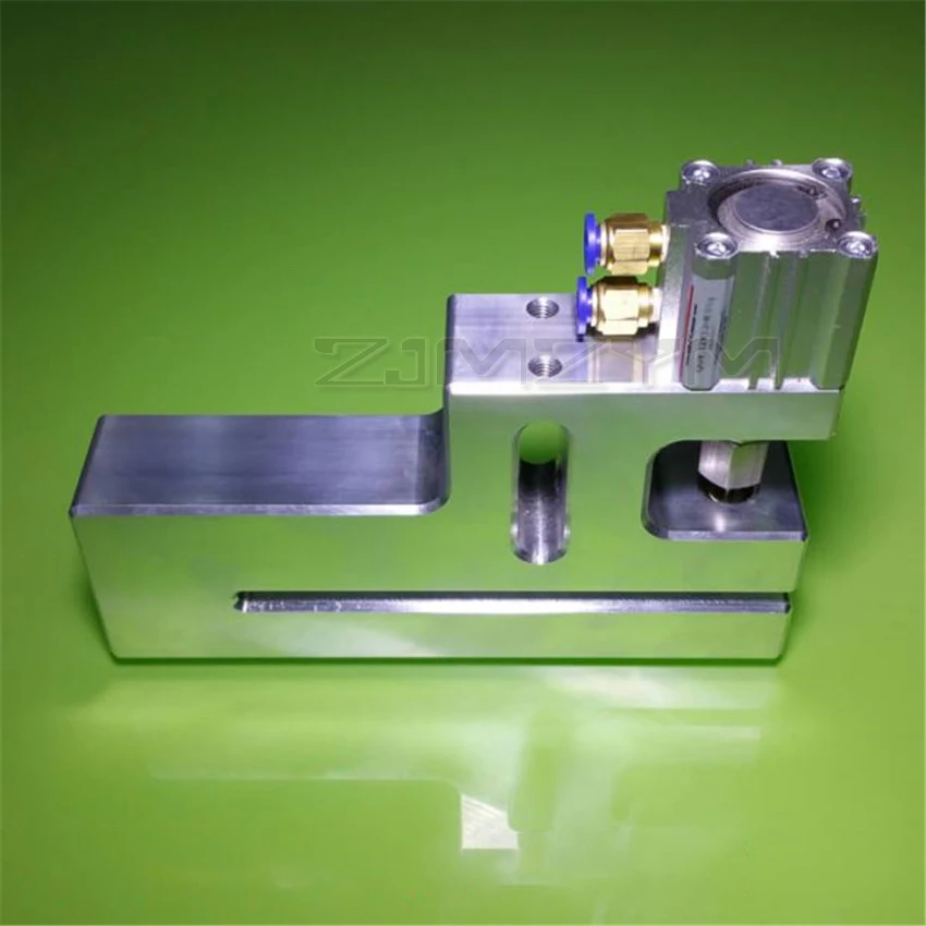 Punzonadora neumática alargada de D-150, máquina de perforación neumática de orificio redondo de 150MM para bolsas de plástico, 0,3 ~ 0.8MPa