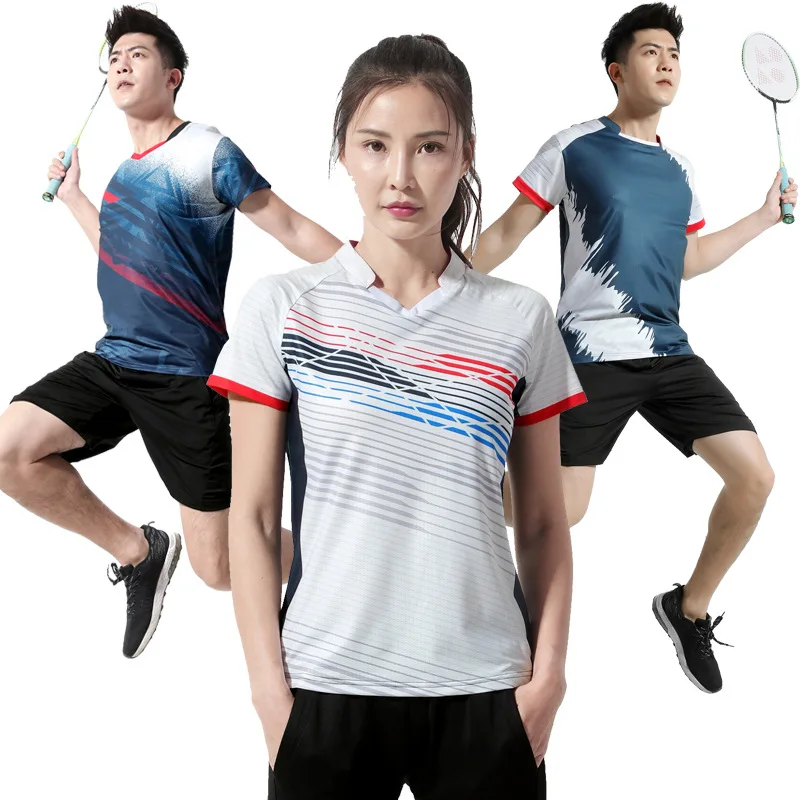 

Badminton Jerseys & shorts Men & Women Shuttlecock shirt Tennis skirt Badminton training suits Short sleeve tracksuit Sportswear