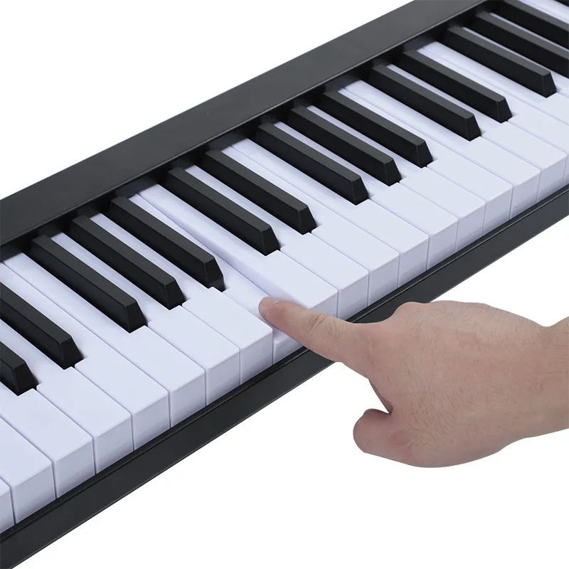 88 Keys Thickened Electronic Keyboard Professional Keyboard Bluetooth Rechargeable Portable Electric Piano