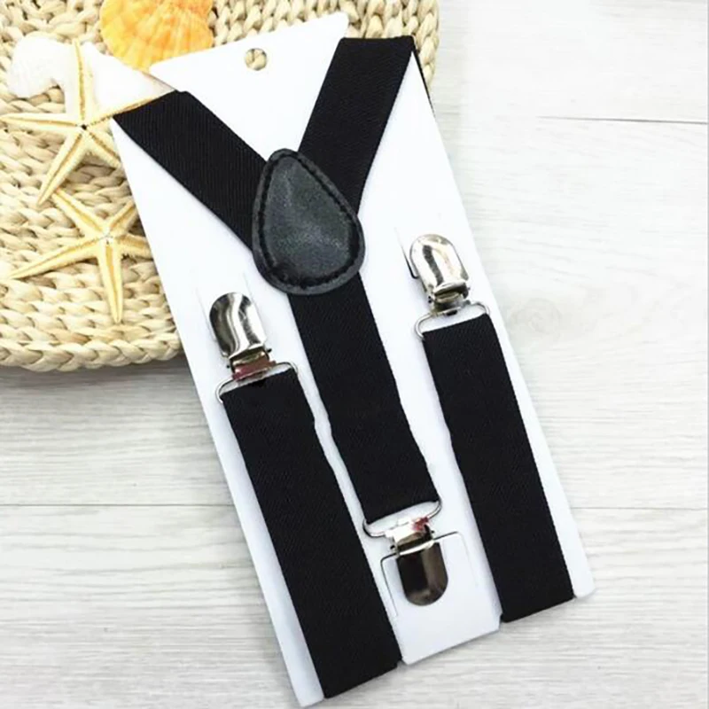 Fashion Anak Terbaik Suspender Bayi & Anak-anak Suspender Klip-Pada Adjustable Elastis Y Kembali Tali Ikat Kawat Gigi Pesta GHH0001