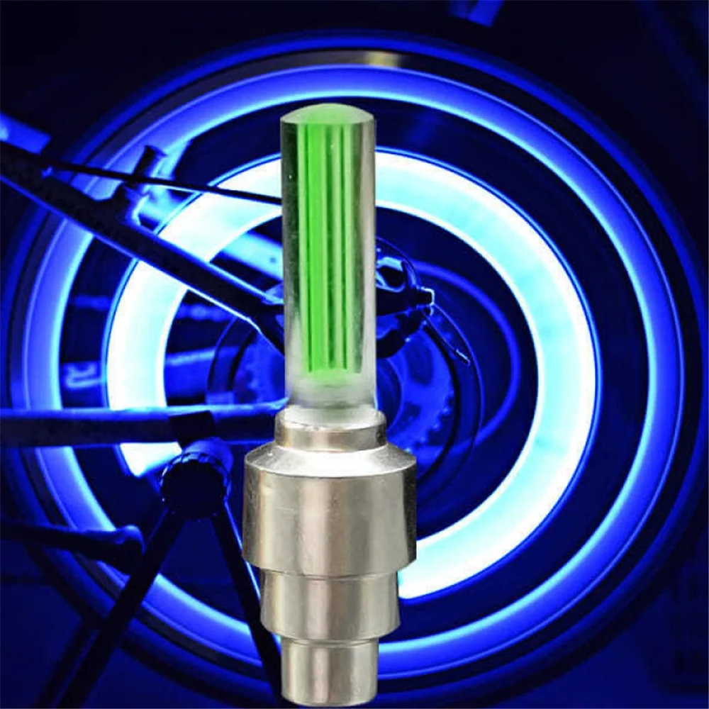 2pcs Car bicycle tire valve lamp light for Chevrolet Chevelle FNR 1970 1967 Cavalier Volt SS