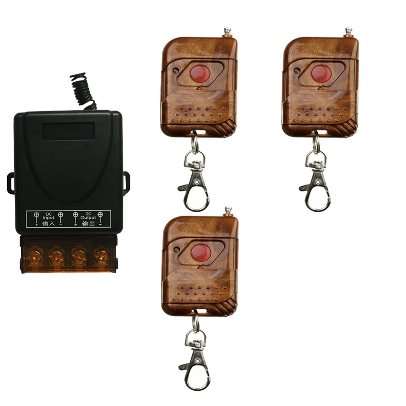 AC 110V-250V 30A 1 CH Wireless 433Mhz RF Relay Receiver Remote Control Switch For Water Pump Motor Transmitter Switches