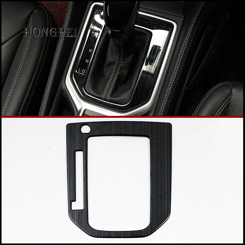 Car Styling Interior decoration Gear Shift Panel Moulding Cover Sticker Trim For Subaru Forester (SK) 2019 2020 LHD Auto Parts